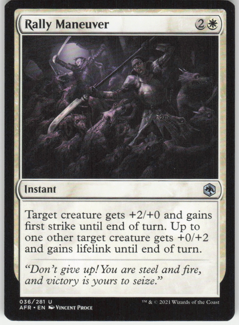 Rally Maneuver #36/281 Non-Foil