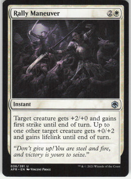 Rally Maneuver #36/281 Non-Foil
