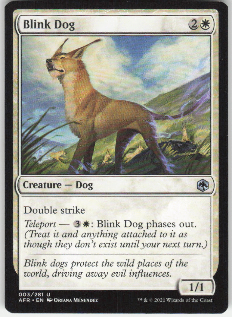 Blink Dog #3/281 Non-Foil