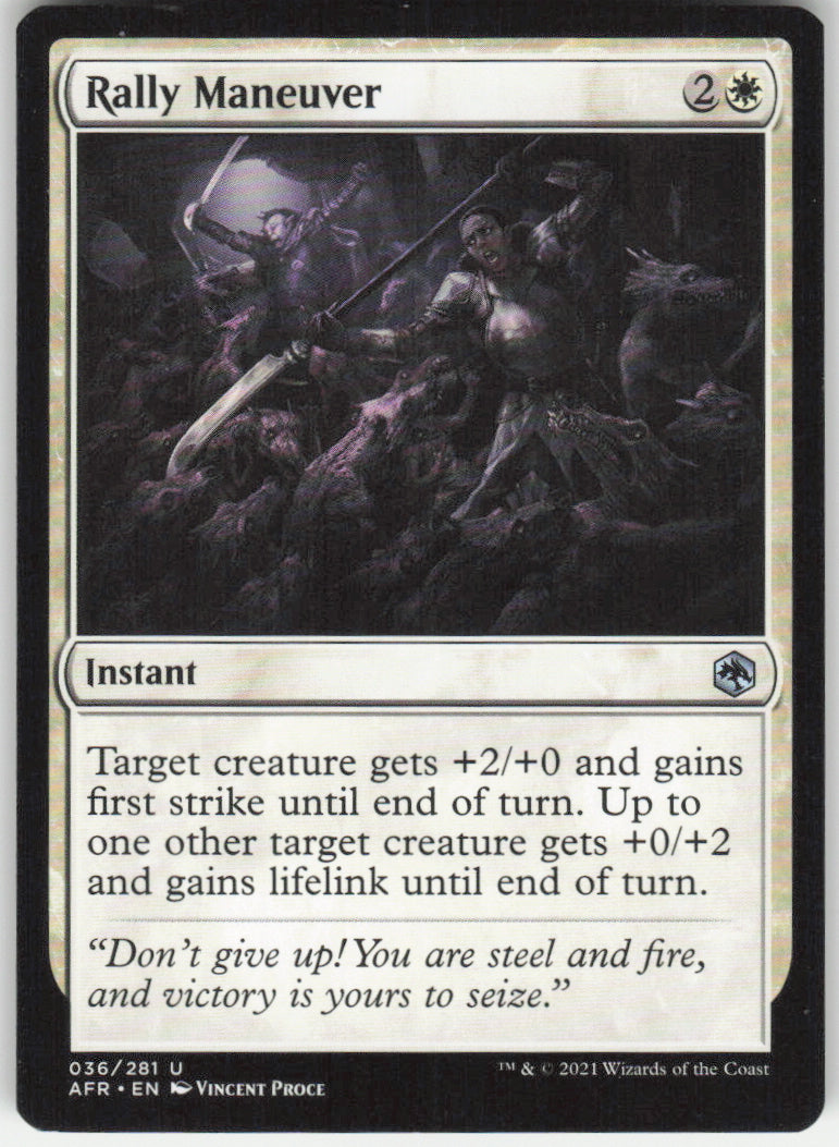 Rally Maneuver #36/281 Non-Foil