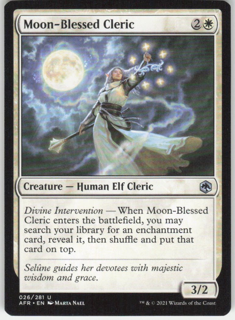 Moon-Blessed Cleric #26/281 Non-Foil