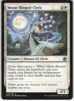 Moon-Blessed Cleric #26/281 Non-Foil