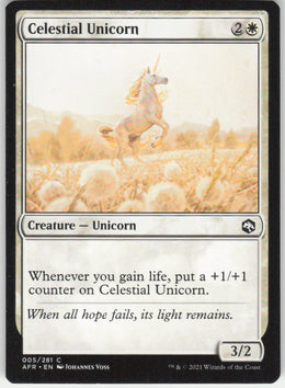 Celestial Unicorn #5/281 Non-Foil
