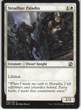 Steadfast Paladin #38/281 Non-Foil