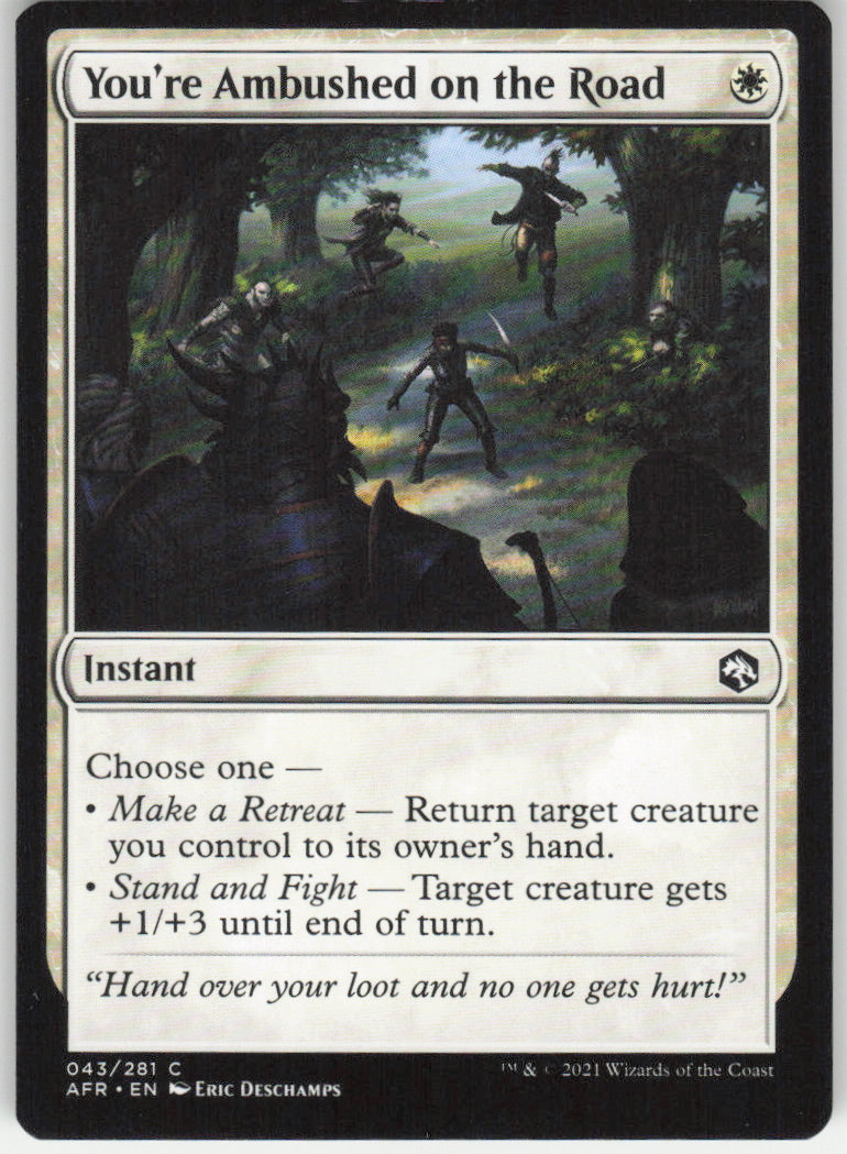 You're Ambushed on the Road #43/281 Non-Foil