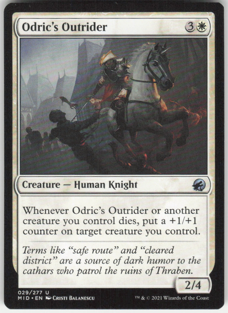 Odric's Outrider #29/277 Non-Foil