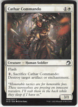 Cathar Commando #10/277 Non-Foil