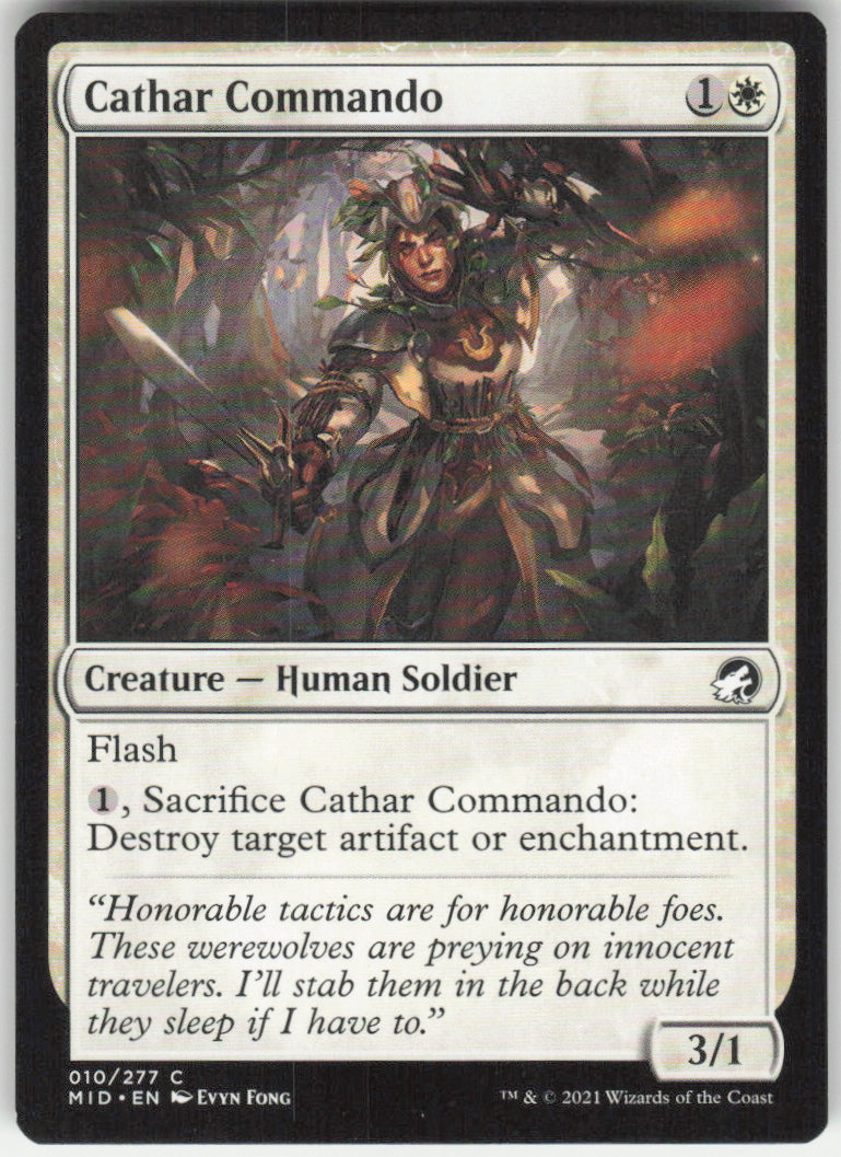 Cathar Commando #10/277 Non-Foil