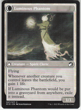 Lunarch Veteran // Luminous Phantom #27/277 Non-Foil