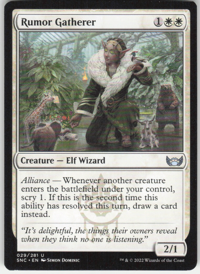 Rumor Gatherer #29/281 Non-Foil
