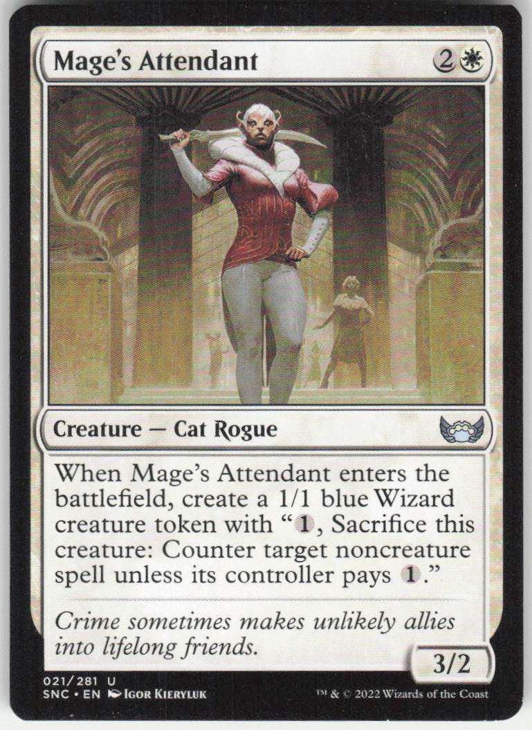 Mage's Attendant #21/281 Non-Foil