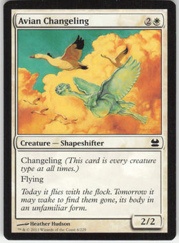 Avian Changeling #6/229 Non-Foil