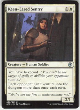 Keen-Eared Sentry #22/281 Non-Foil