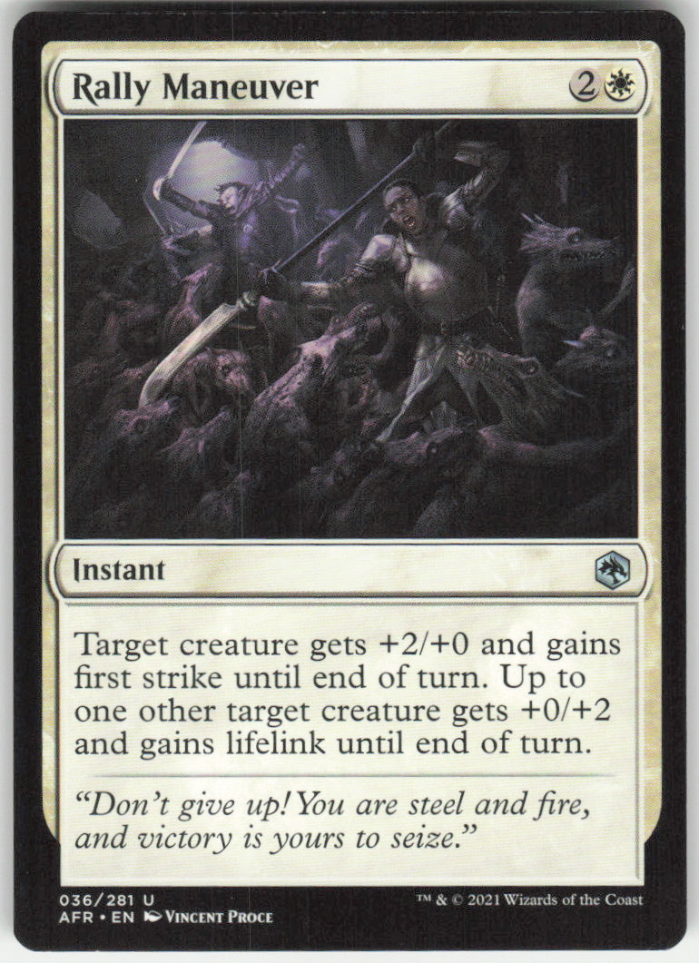 Rally Maneuver #36/281 Non-Foil