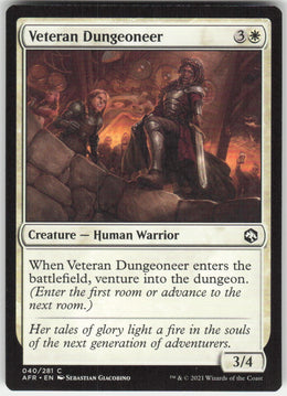 Veteran Dungeoneer #40/281 Non-Foil