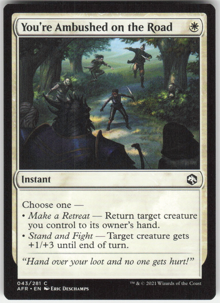 You're Ambushed on the Road #43/281 Non-Foil