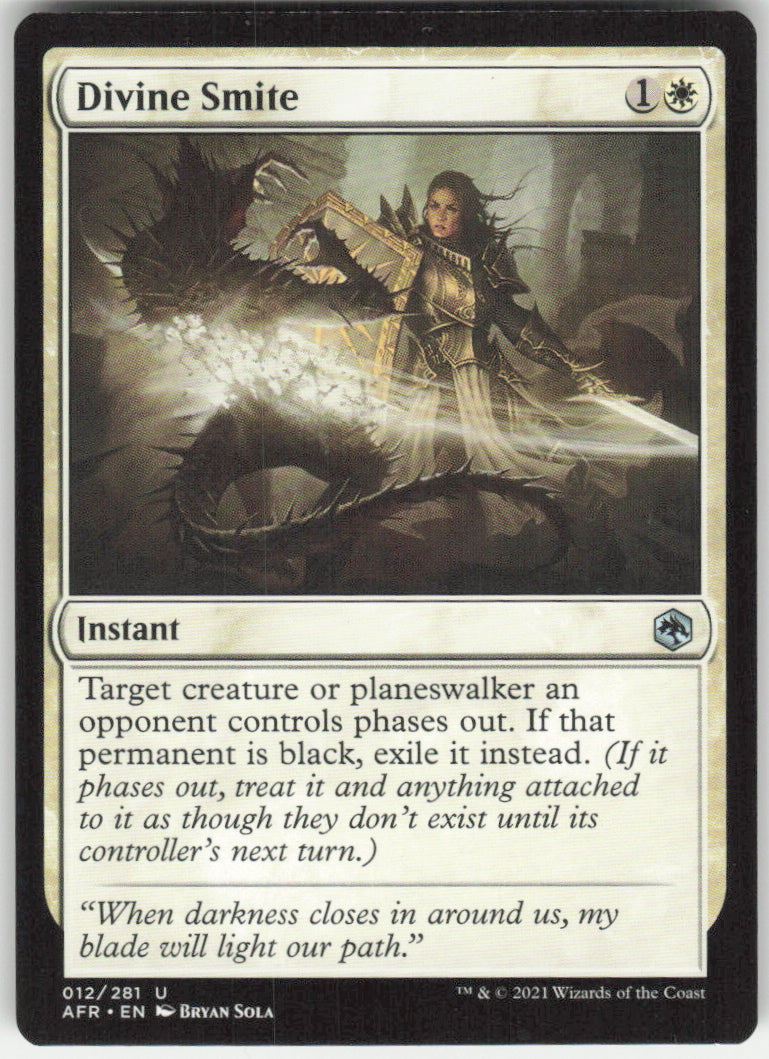Divine Smite #12/281 Non-Foil