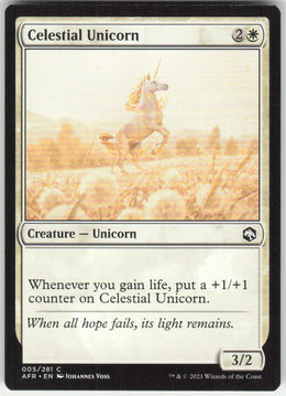 Celestial Unicorn #5/281 Non-Foil