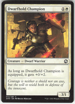 Dwarfhold Champion #14/281 Non-Foil