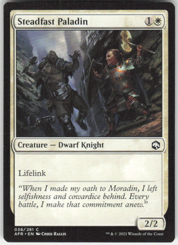 Steadfast Paladin #38/281 Non-Foil