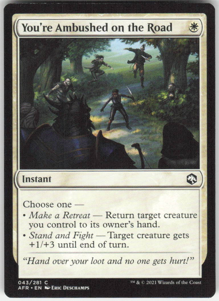 You're Ambushed on the Road #43/281 Non-Foil