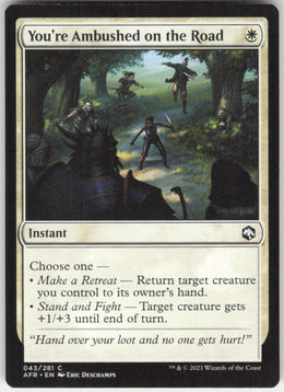 You're Ambushed on the Road #43/281 Non-Foil