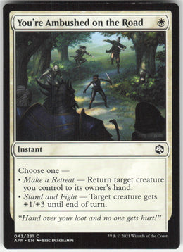 You're Ambushed on the Road #43/281 Non-Foil
