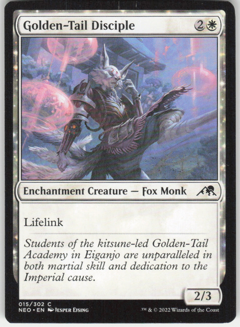 Golden-Tail Disciple #15/302 Non-Foil