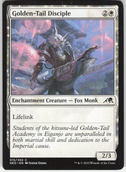 Golden-Tail Disciple #15/302 Non-Foil