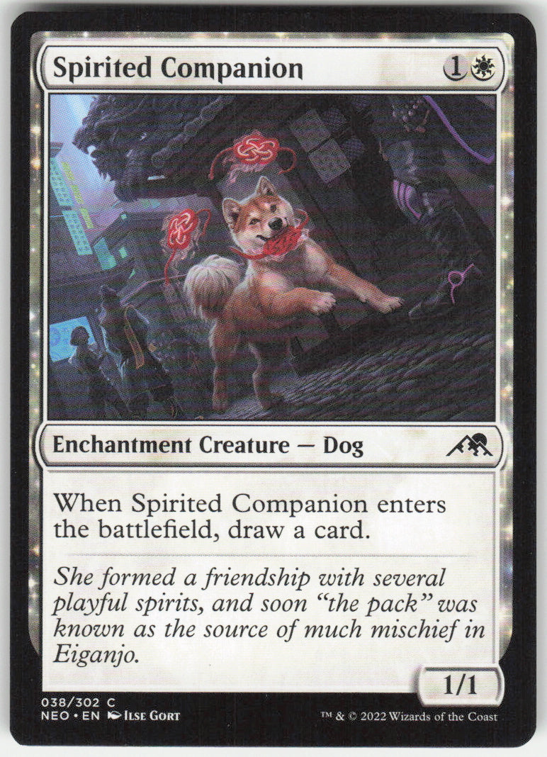 Spirited Companion #38/302 Non-Foil