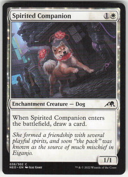 Spirited Companion #38/302 Non-Foil