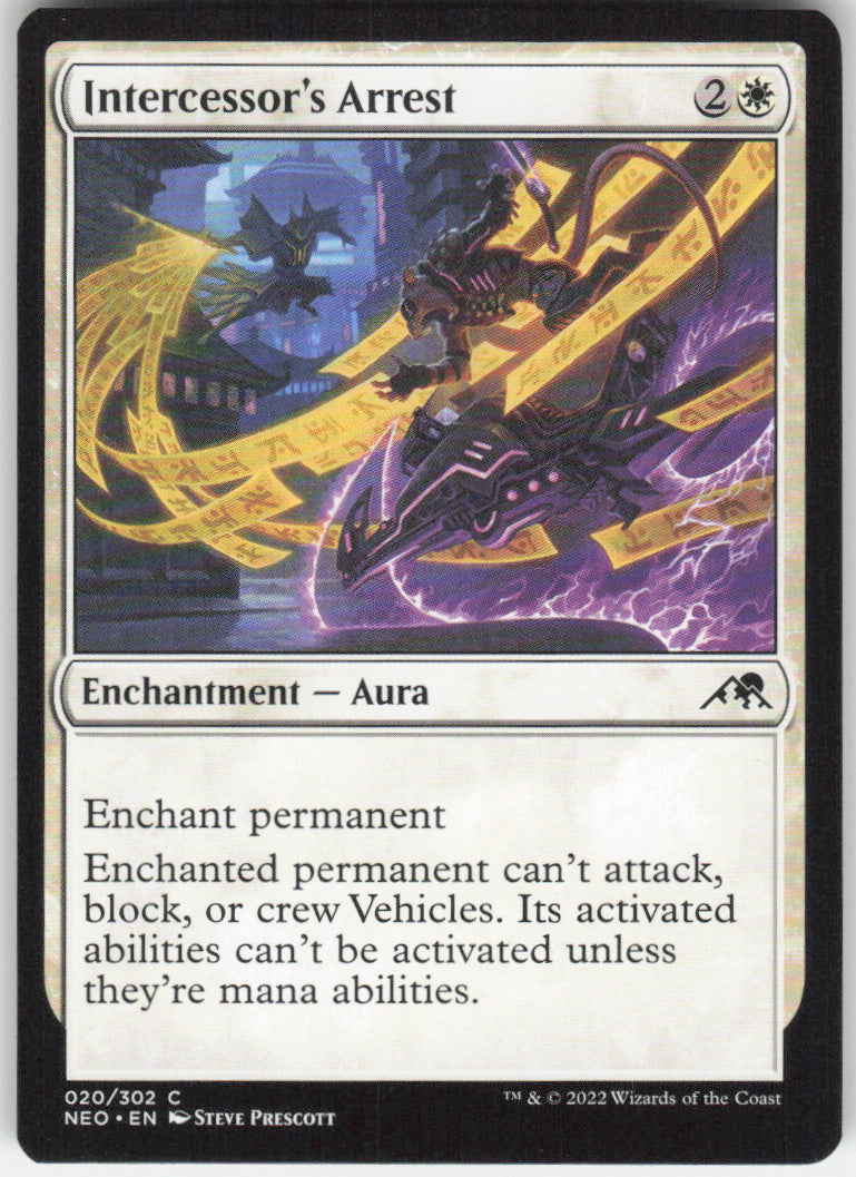 Intercessor's Arrest #20/302 Non-Foil