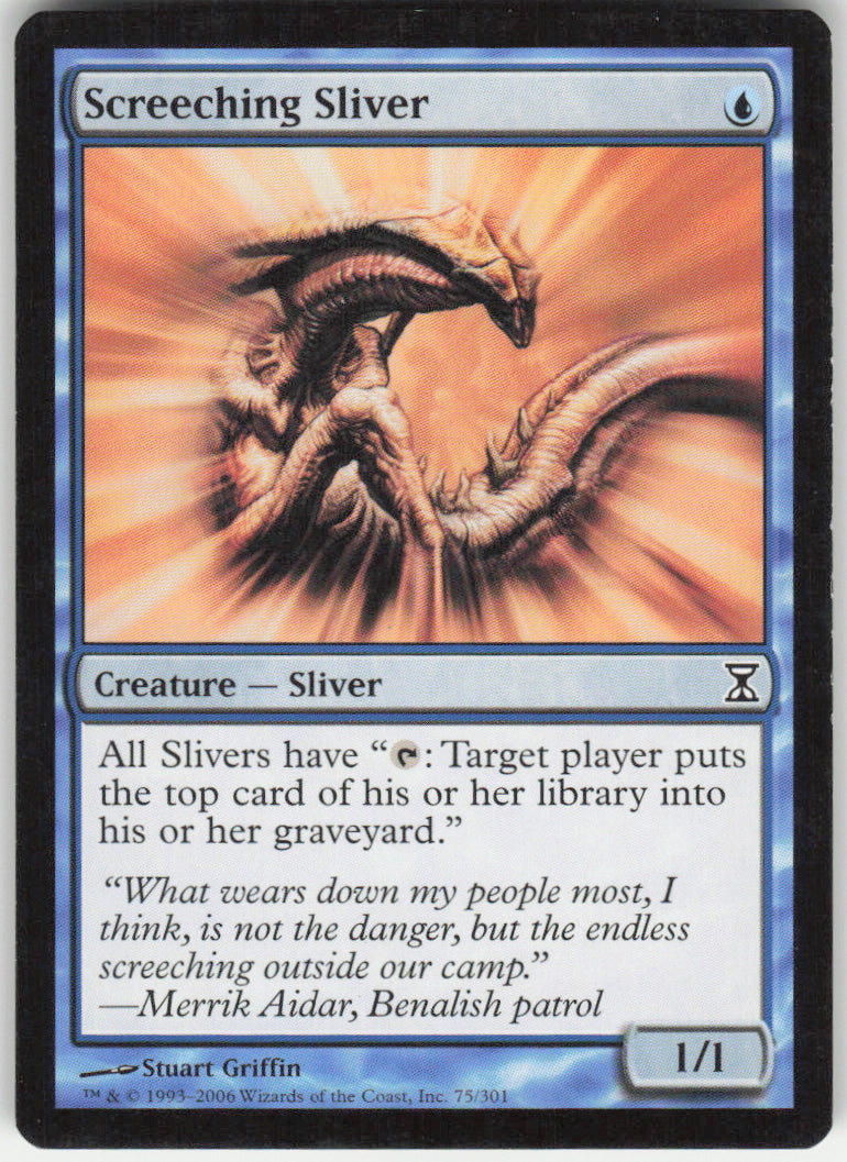 Screeching Sliver #75/301 Non-Foil
