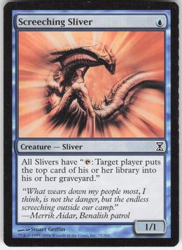 Screeching Sliver #75/301 Non-Foil