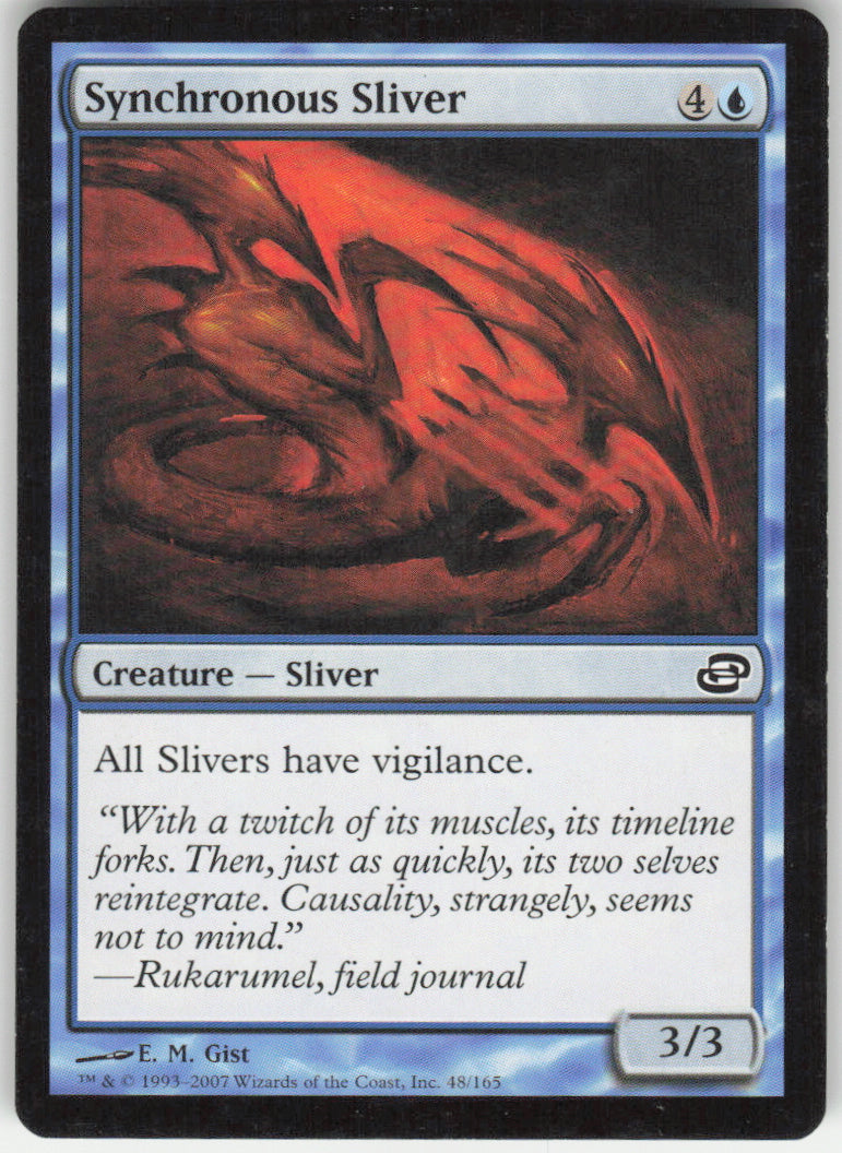 Synchronous Sliver #48/165 Non-Foil