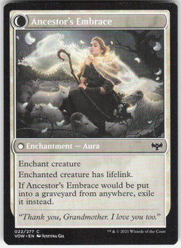Kindly Ancestor // Ancestor's Embrace #22/277 Non-Foil