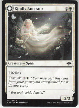 Kindly Ancestor // Ancestor's Embrace #22/277 Non-Foil