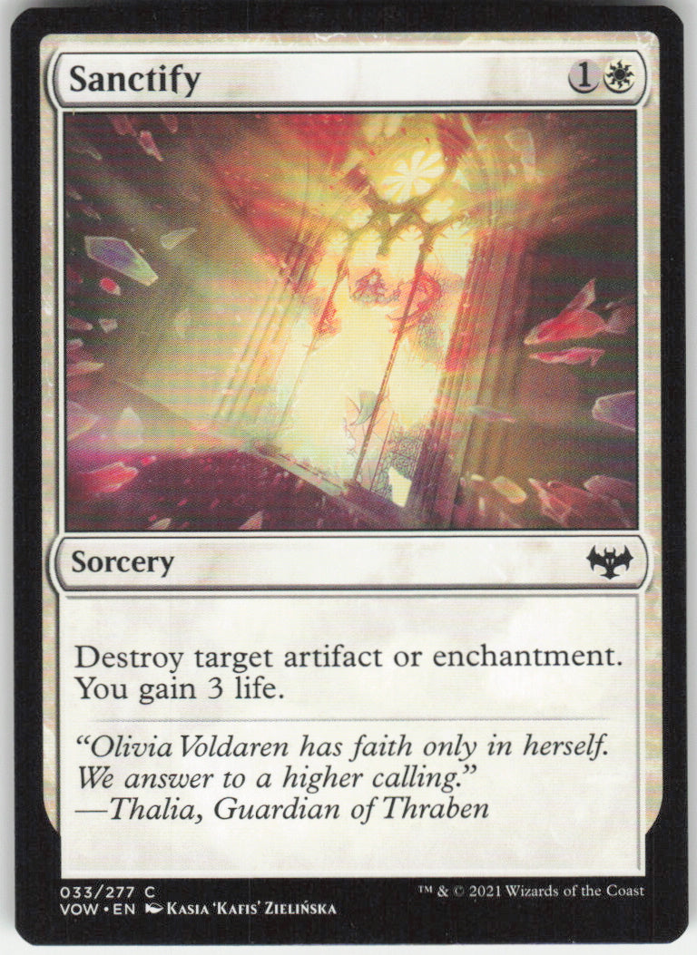 Sanctify #33/277 Non-Foil