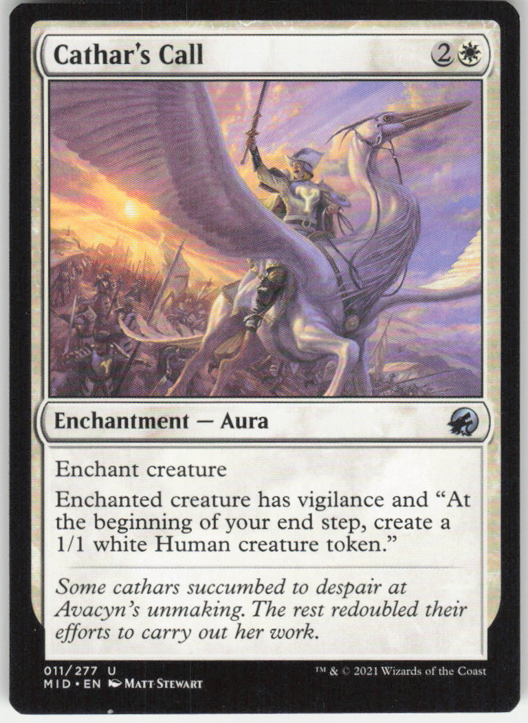 Cathar's Call #11/277 Non-Foil