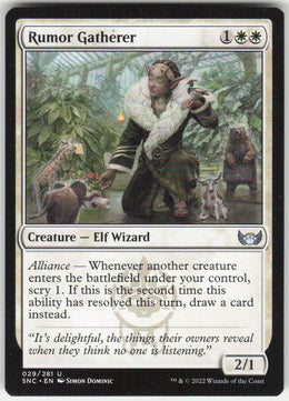 Rumor Gatherer #29/281 Non-Foil