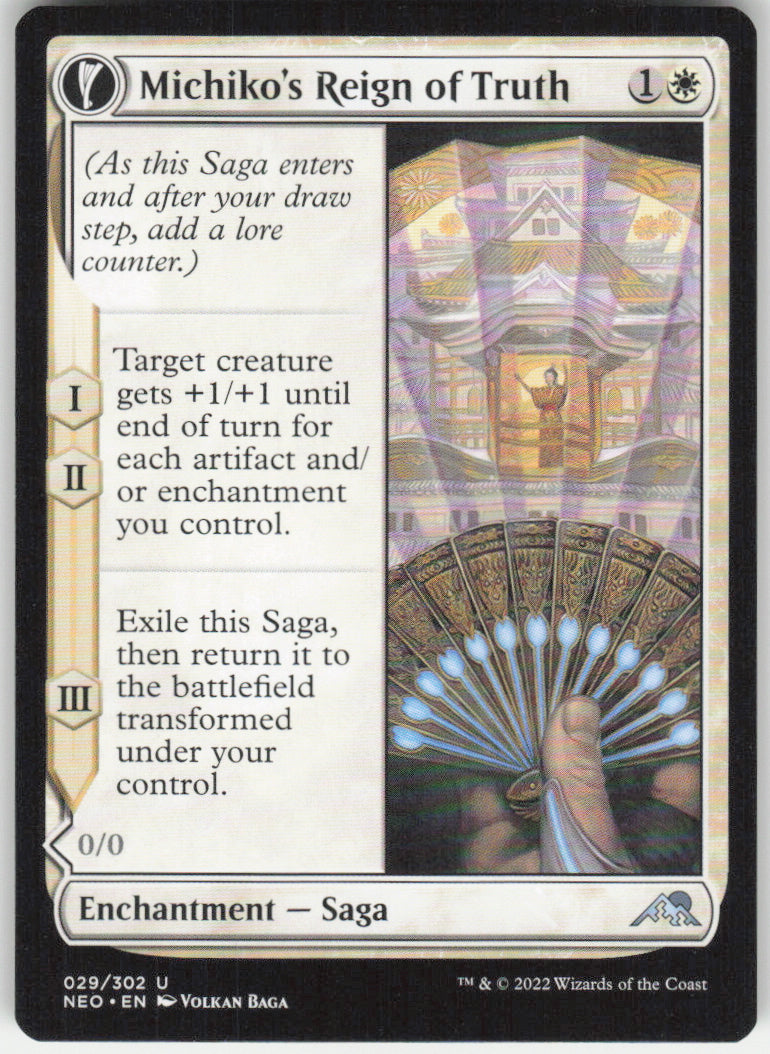 Michiko's Reign of Truth // Portrait of Michiko #29/302 Non-Foil