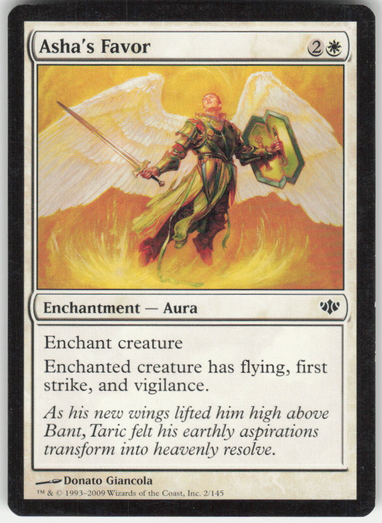Asha's Favor #2/145 Non-Foil