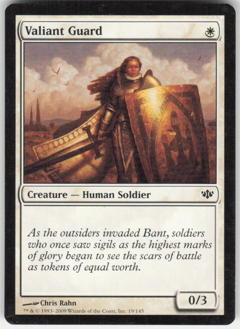 Valiant Guard #19/145 Non-Foil