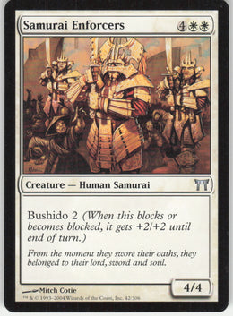 Samurai Enforcers #42/306 Non-Foil
