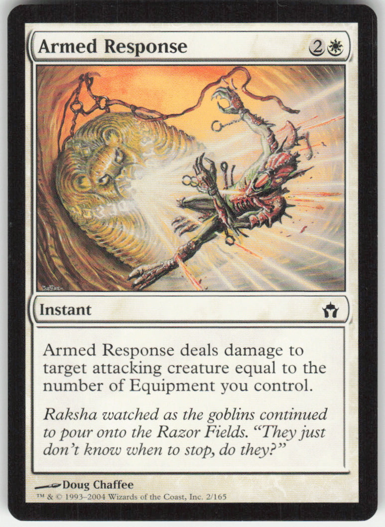 Armed Response #2/165 Non-Foil