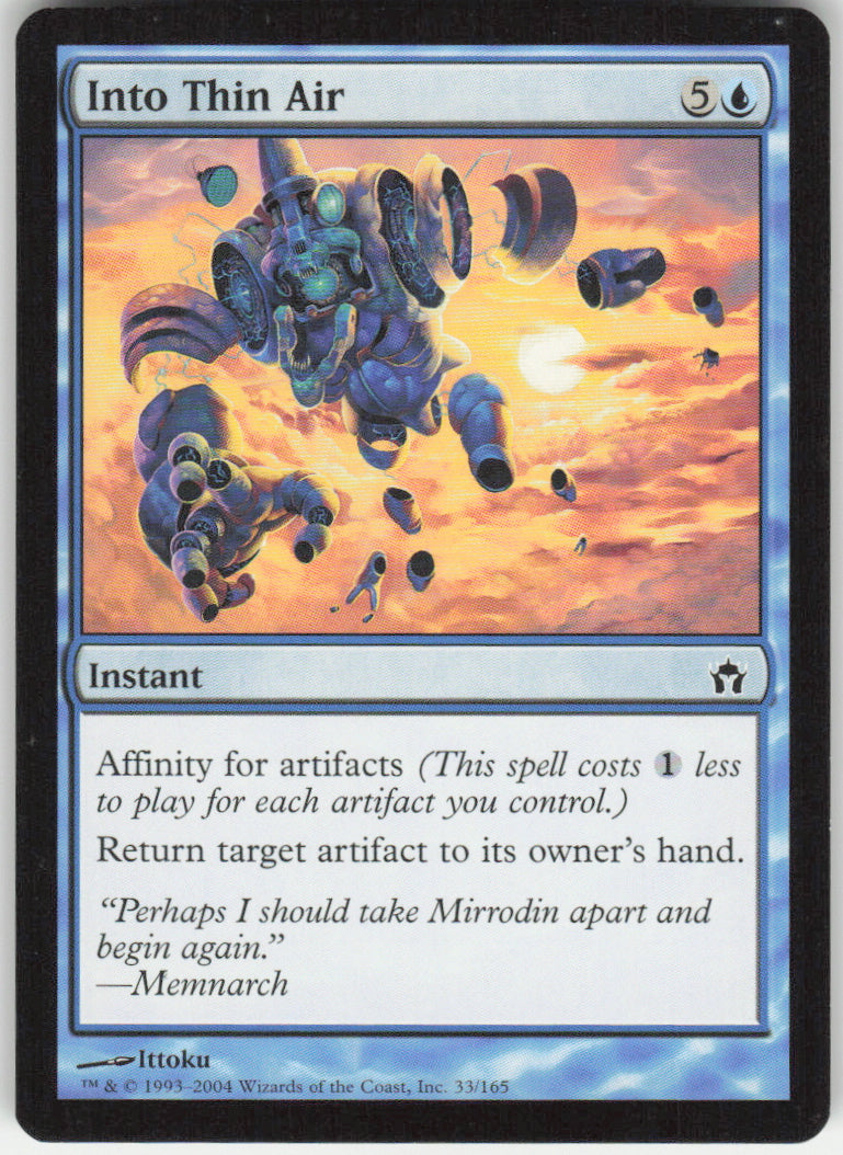 Into Thin Air #33/165 Non-Foil