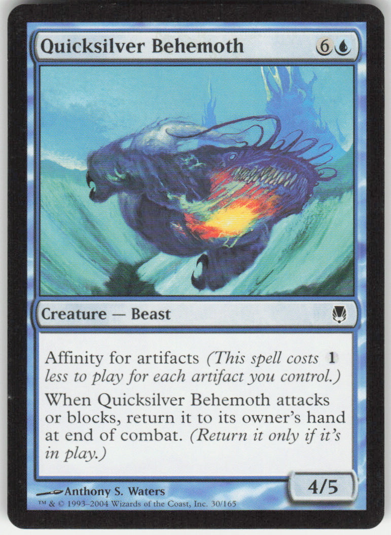 Quicksilver Behemoth #30/165 Non-Foil