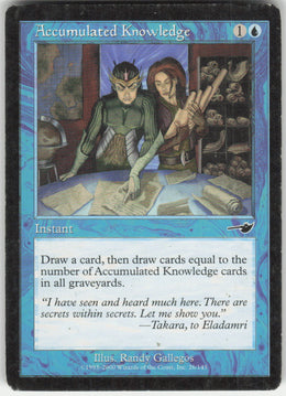 Accumulated Knowledge #26/143 Non-Foil