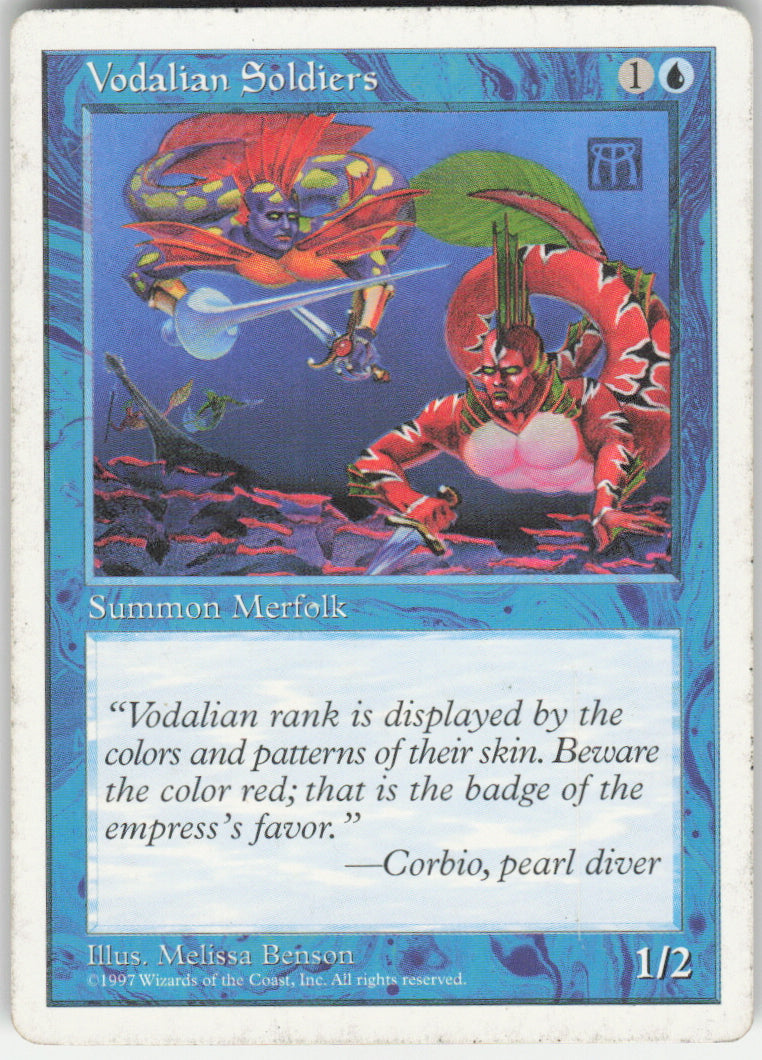 Vodalian Soldiers #134 Non-Foil
