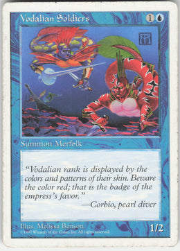 Vodalian Soldiers #134 Non-Foil